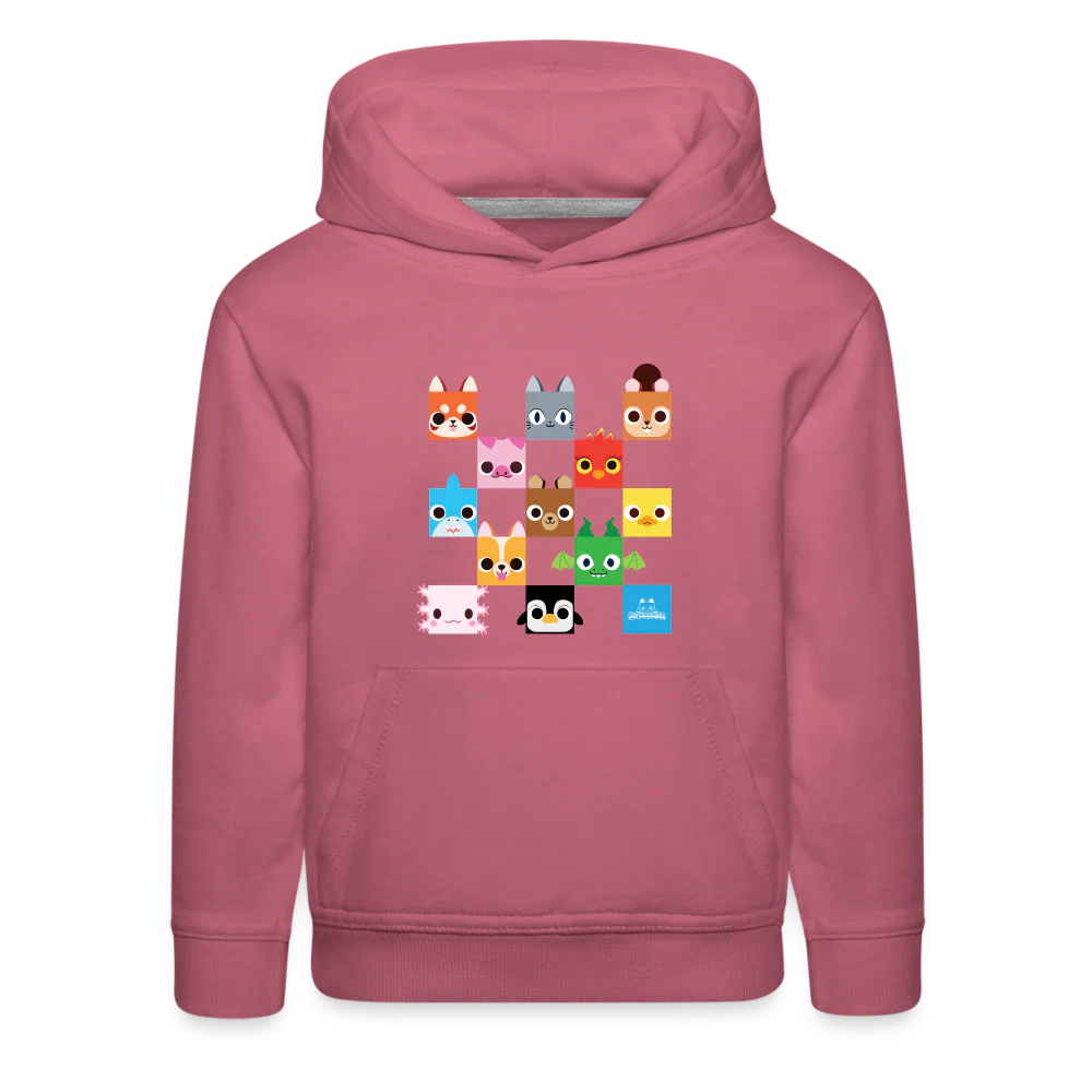 PET SIMULATOR - Checkered Faces Hoodie (Youth) - Image 5