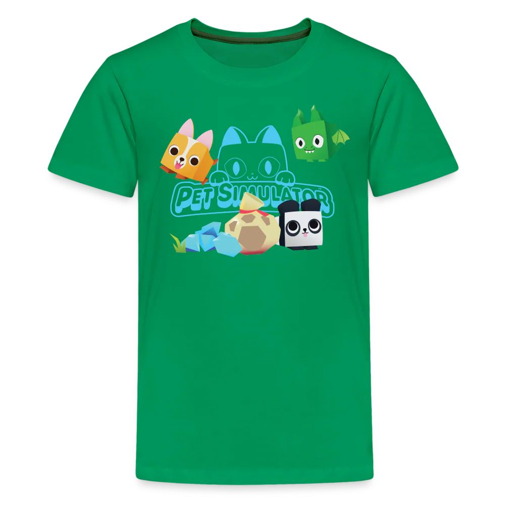 PET SIMULATOR - Classic Pets T-Shirt (Youth) - Image 8