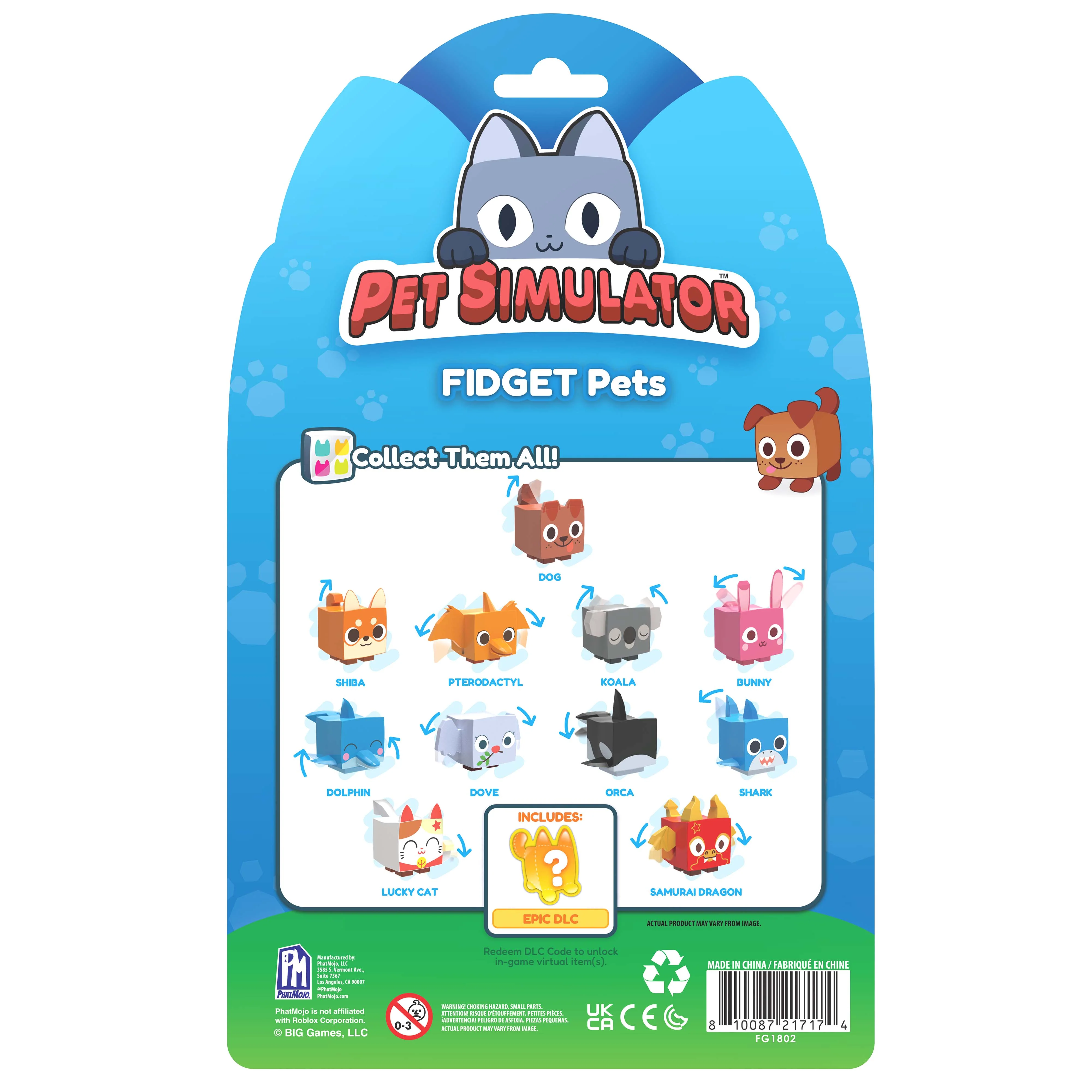 PET SIMULATOR - Dog Fidget Pet 4-Pack (Series 1) [Includes DLC] - Image 4
