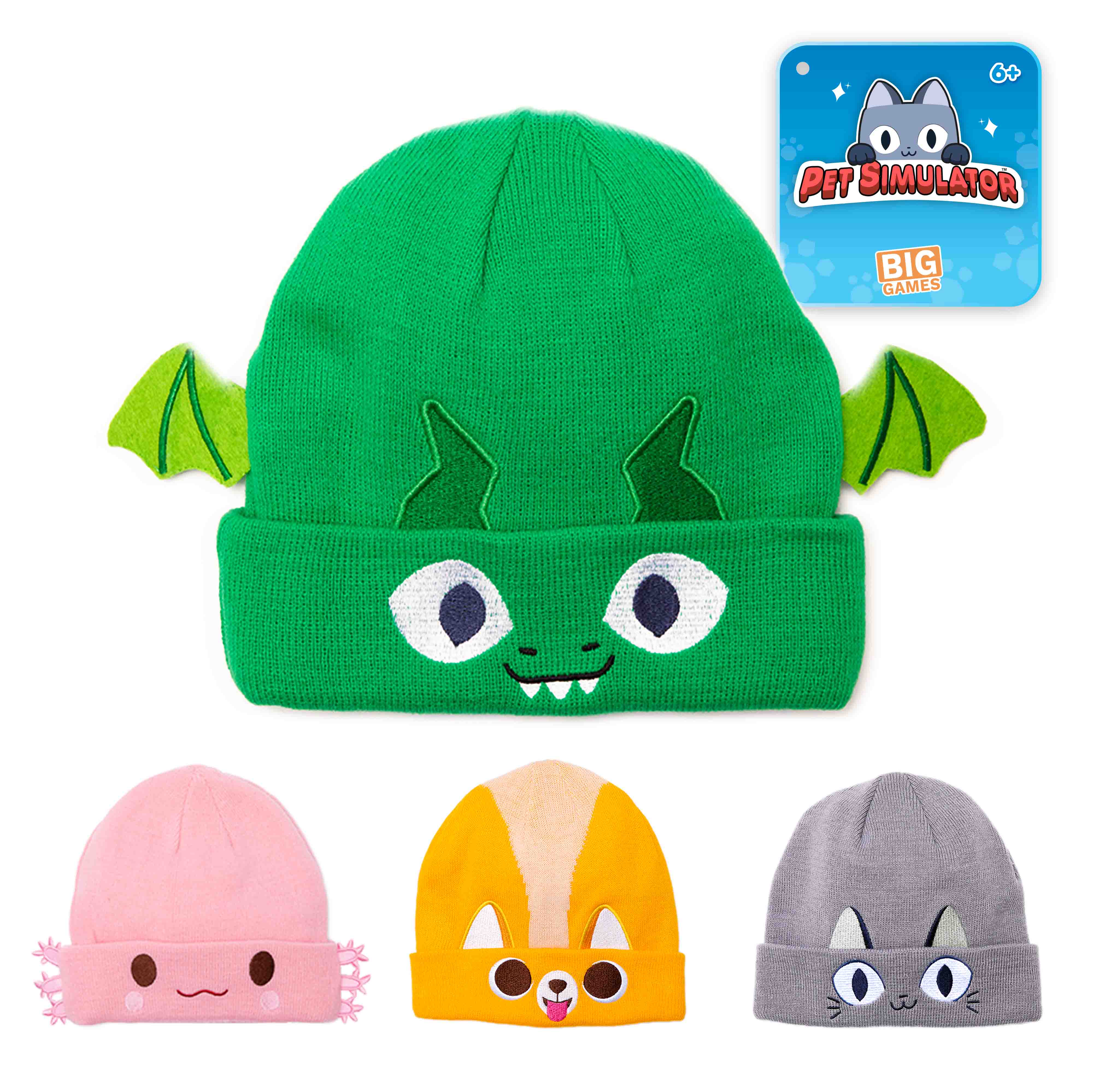 PET SIMULATOR - Dragon Embroidered Knit Beanie (Unisex) [Includes DLC] - Image 8