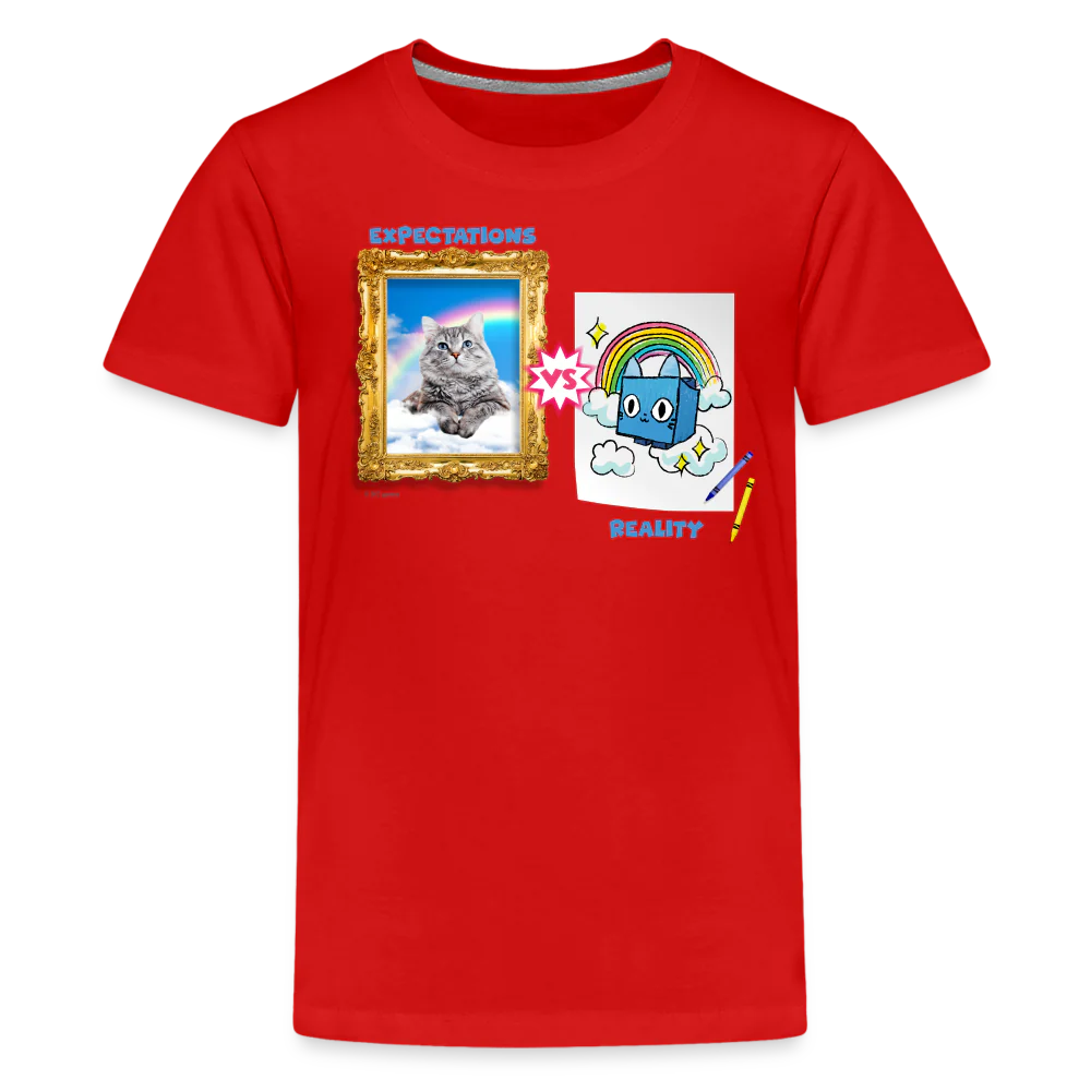 PET SIMULATOR - Expectations vs. Reality T-Shirt (Youth) - Image 6