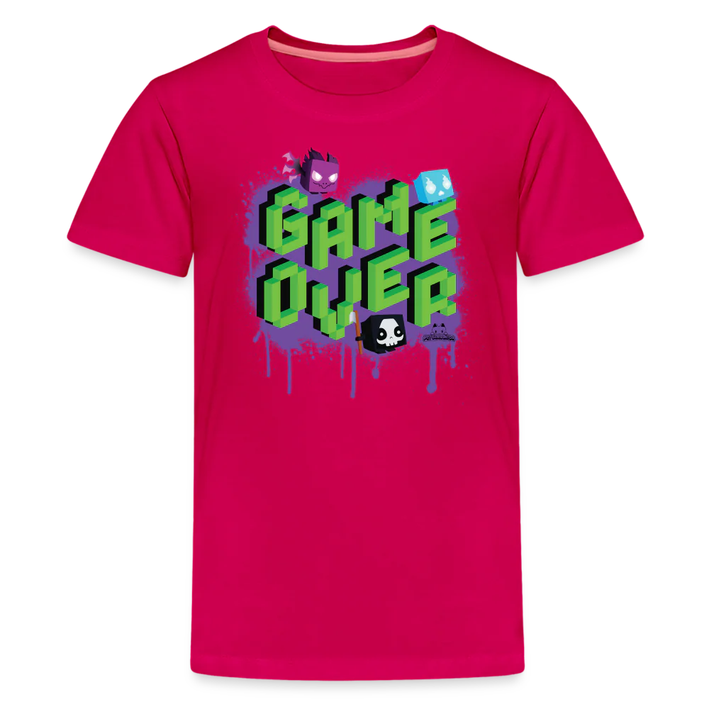 PET SIMULATOR - Game Over T-Shirt (Youth) - Image 4