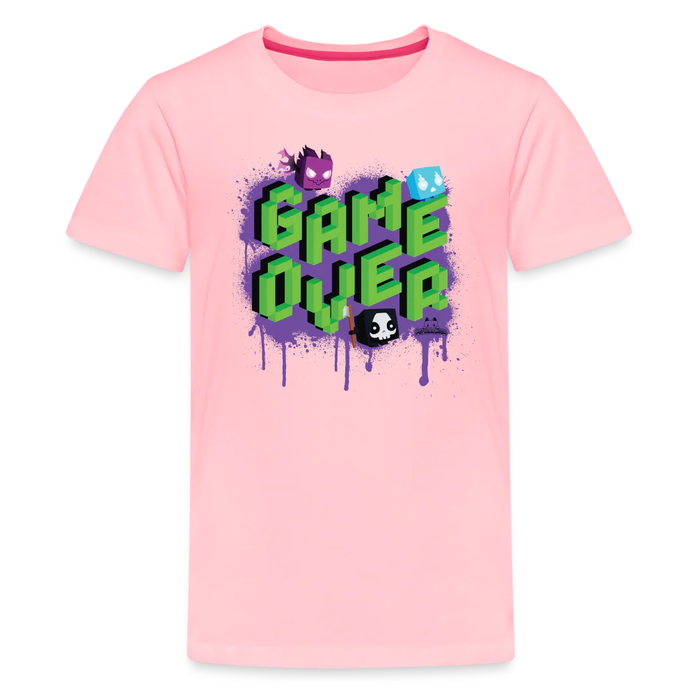 PET SIMULATOR - Game Over T-Shirt (Youth) - Image 8