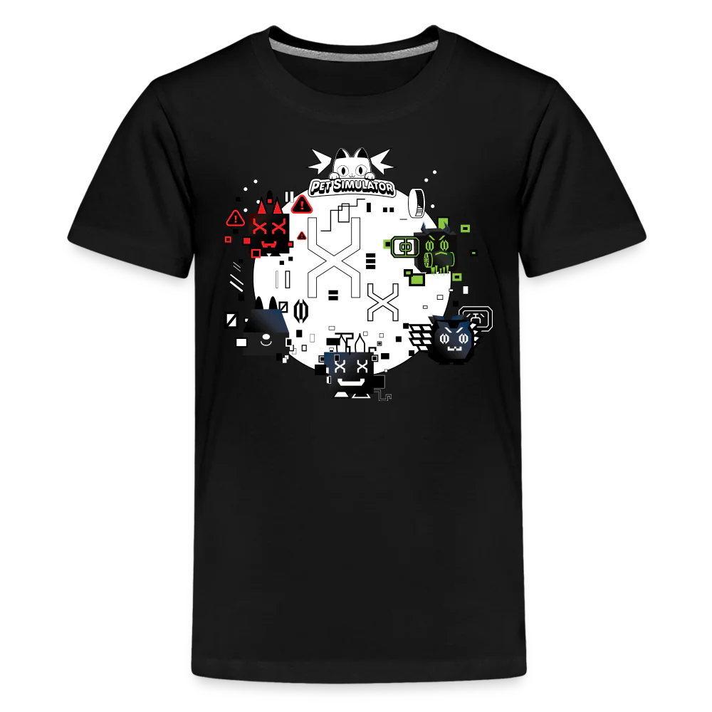 PET SIMULATOR - Hacked Pets T-Shirt (Youth)