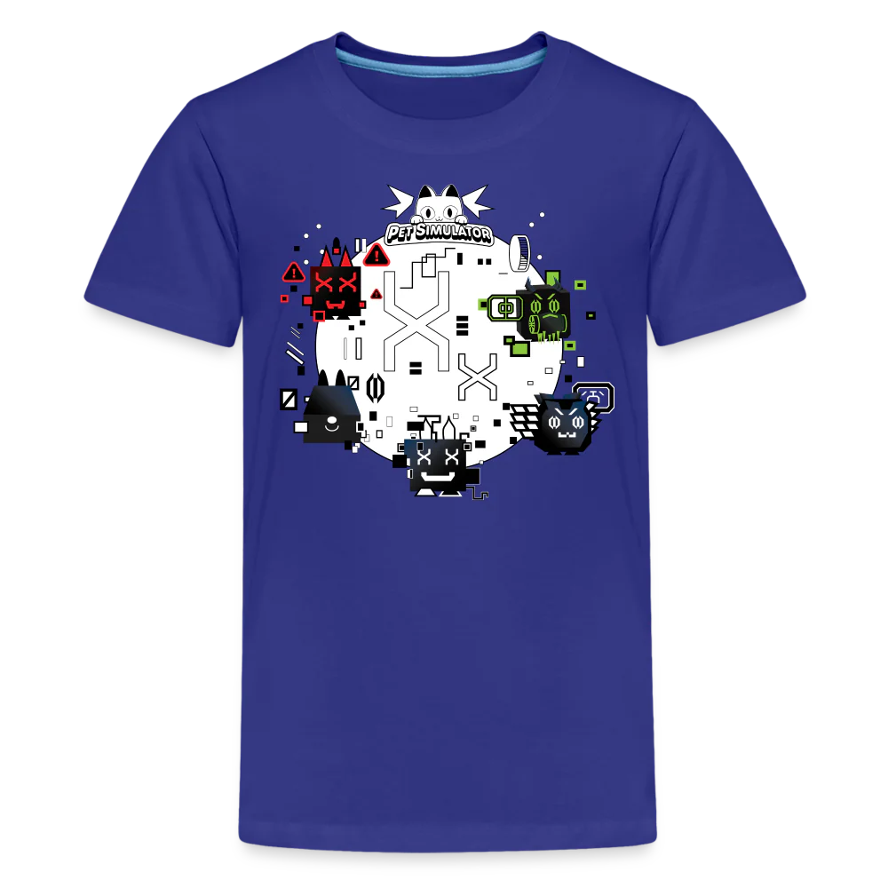 PET SIMULATOR - Hacked Pets T-Shirt (Youth) - Image 10