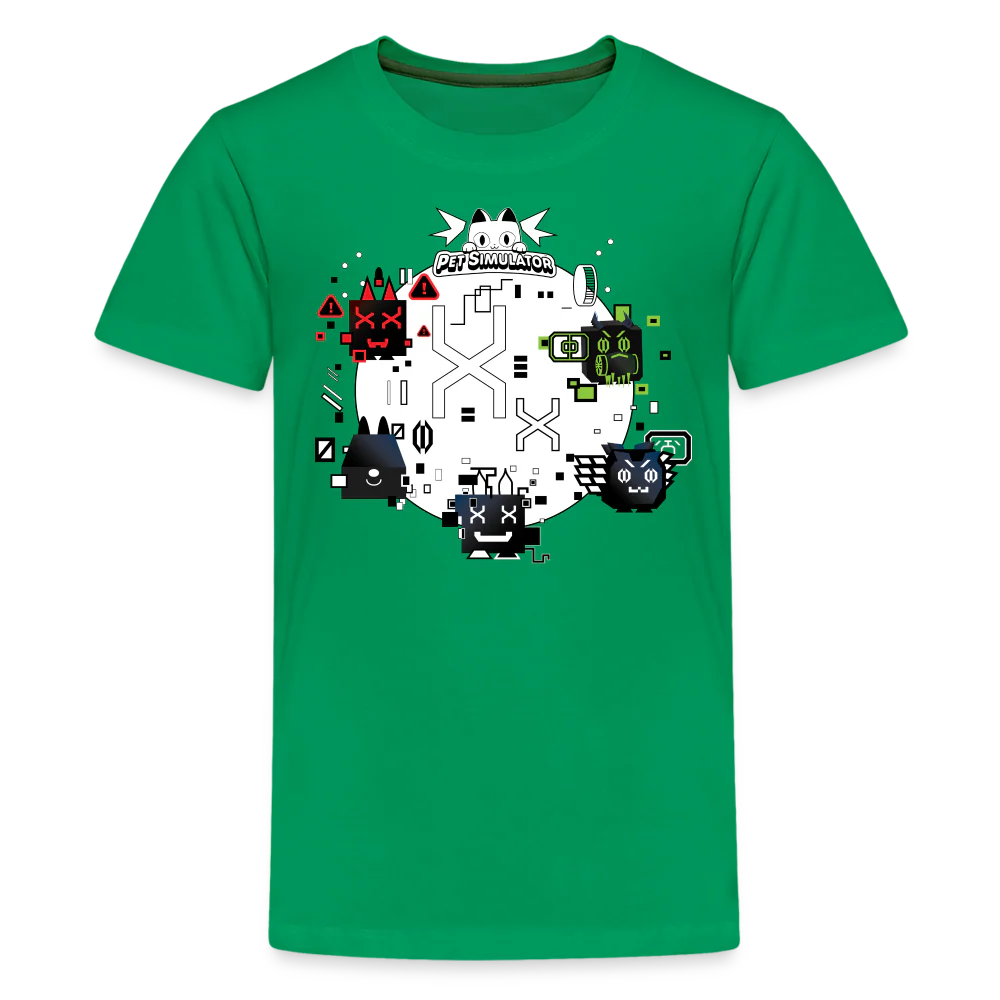 PET SIMULATOR - Hacked Pets T-Shirt (Youth) - Image 8