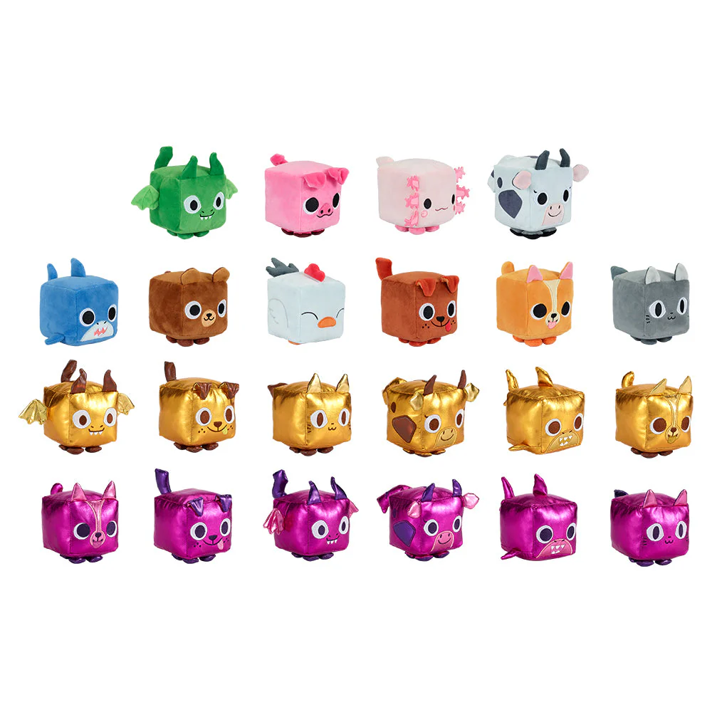 PET SIMULATOR - Mystery Pet Treasure Plush 2-Pack (Two 4" Collectible Plushies, Series 1) [Includes DLC] - Image 3