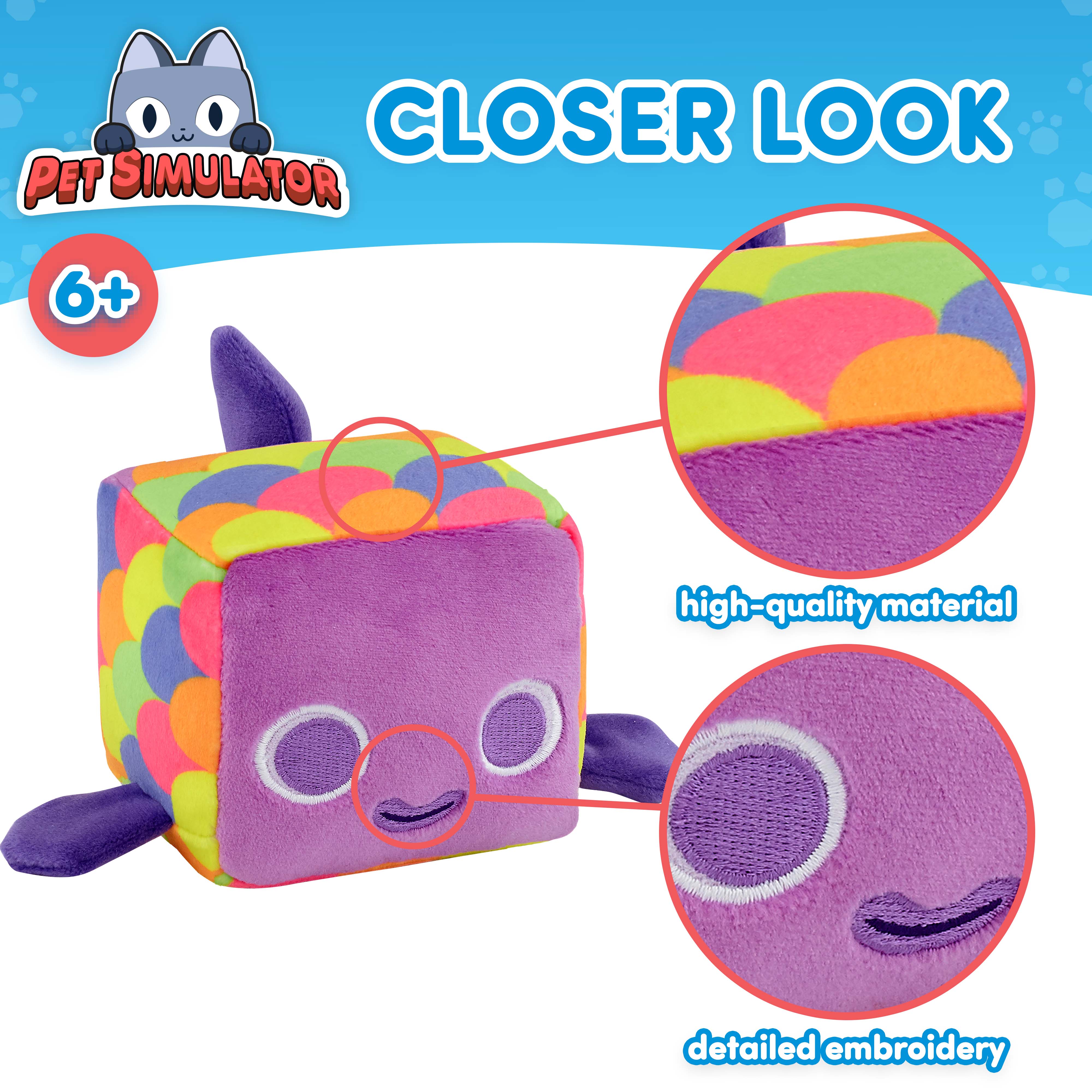 PET SIMULATOR - Mystery Pet Treasure Plush (4" Tall, Series 2) [Includes DLC] - Image 4