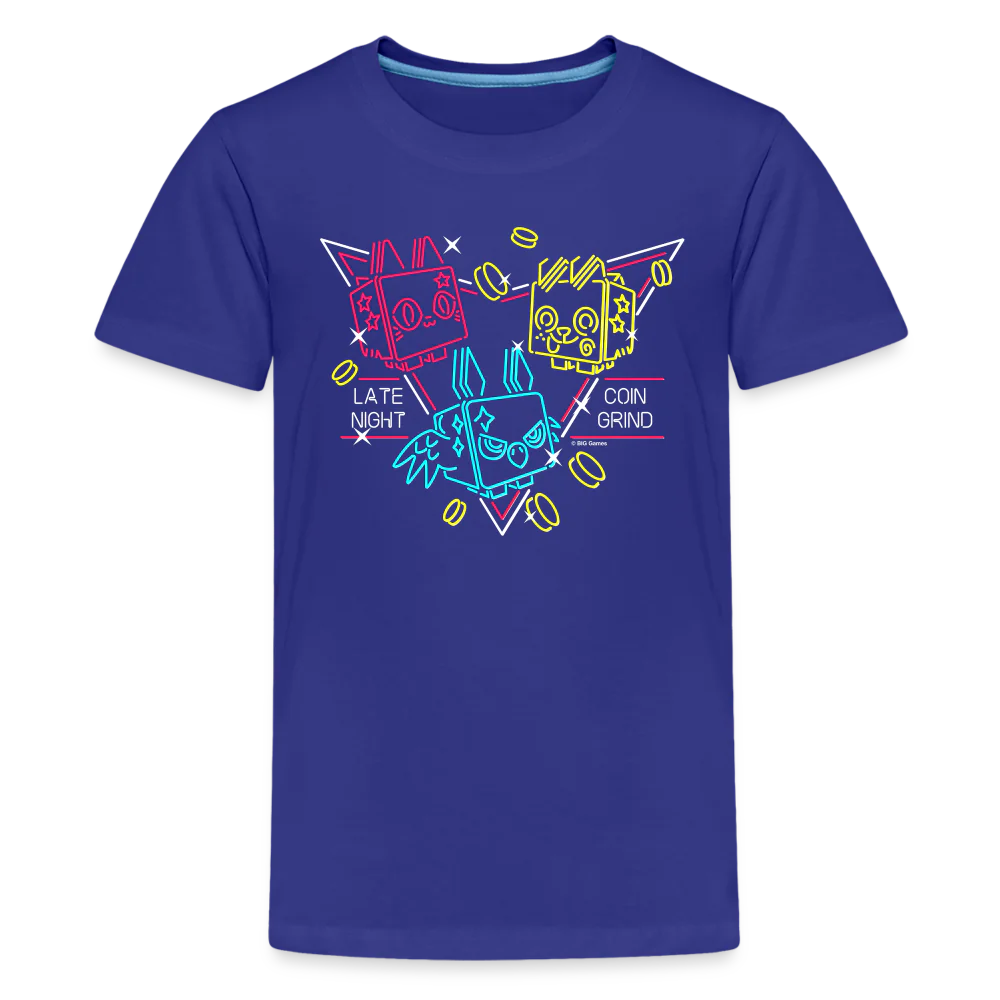 PET SIMULATOR - Neon Sign T-Shirt (Youth) - Image 4
