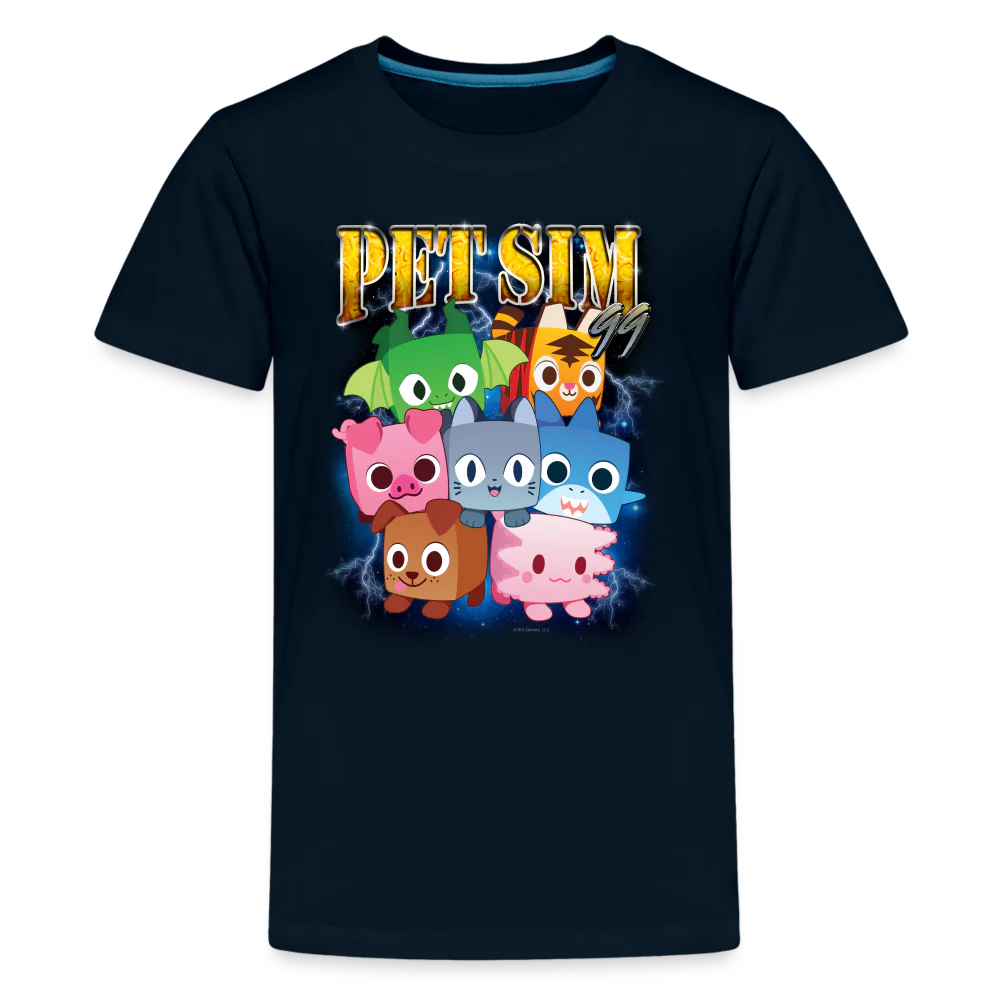 PET SIMULATOR - Pet Sim 99 T-Shirt (Youth) - Image 3