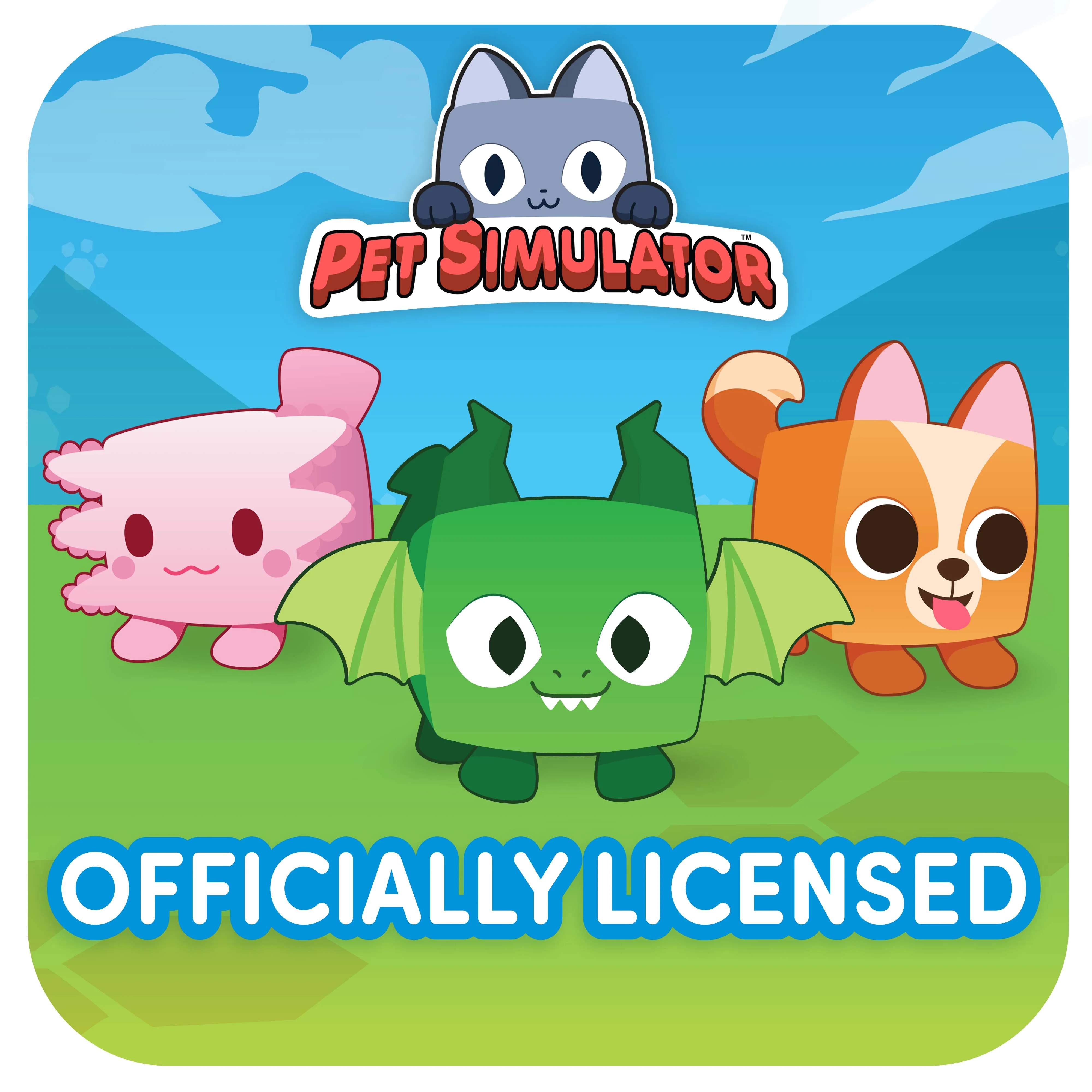 PET SIMULATOR - Plush Pouch Keychains 3-Pack (3" Tall) [Includes DLC] - Image 8