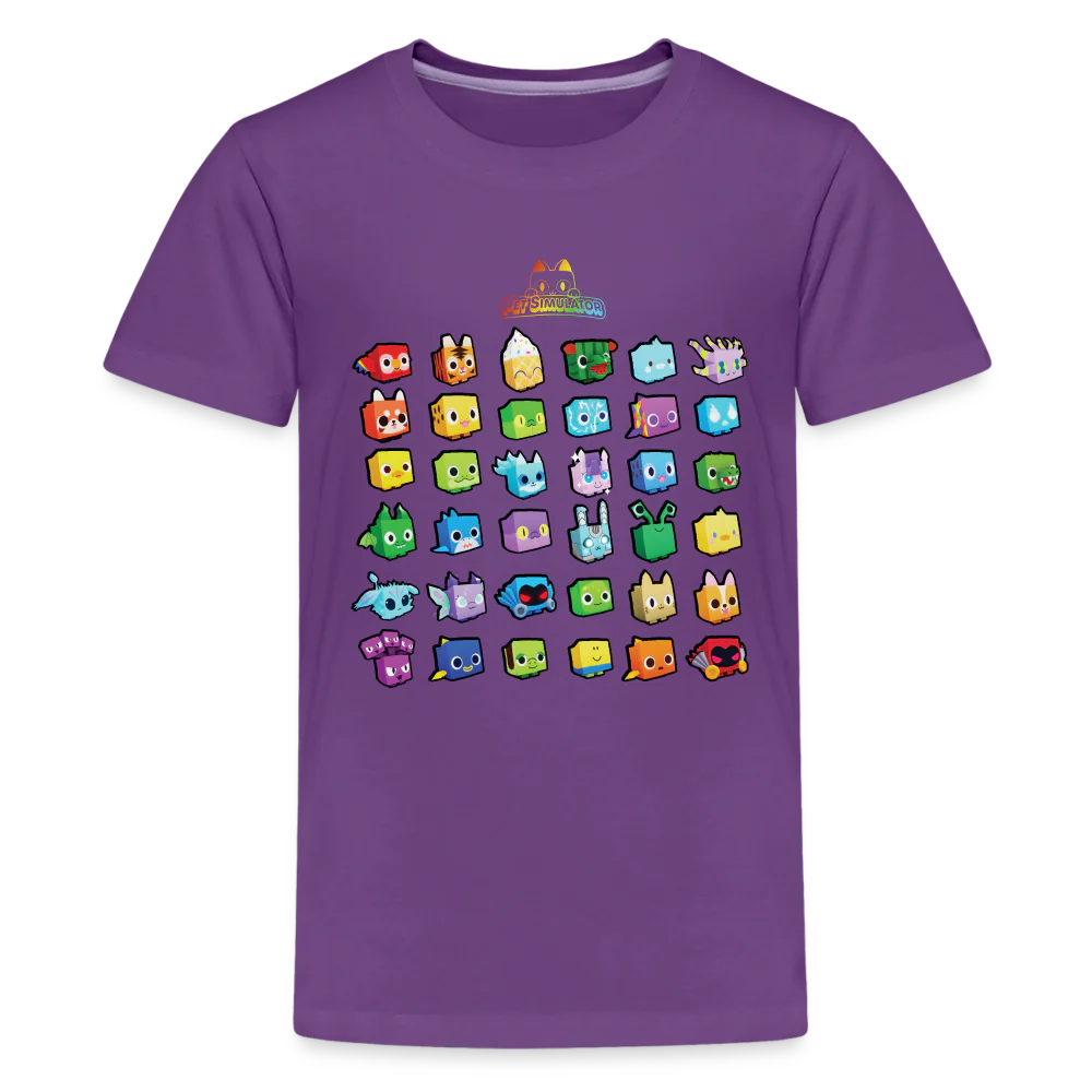 PET SIMULATOR - Rainbow T-Shirt (Youth) - Image 8