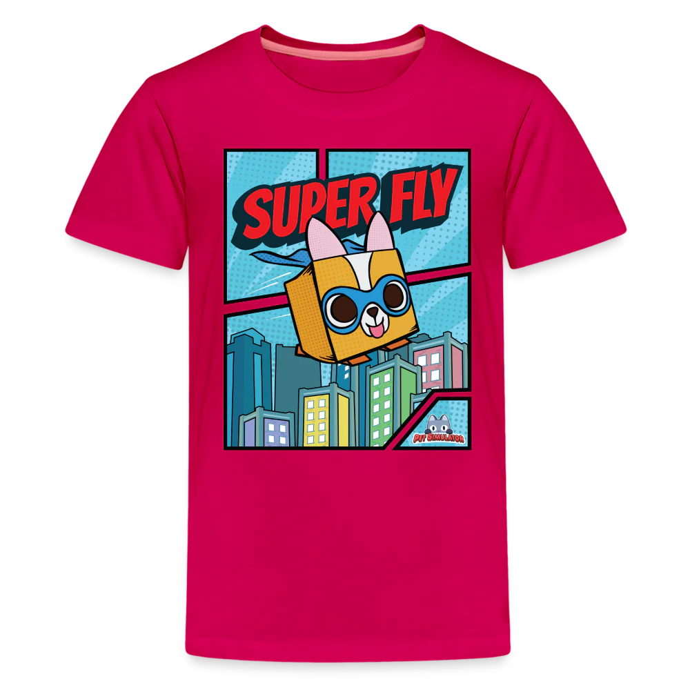 PET SIMULATOR - Super Fly T-Shirt (Youth) - Image 4