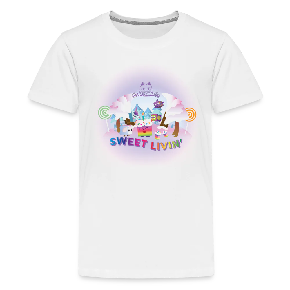 PET SIMULATOR - Sweet Livin' T-Shirt (Youth) - Image 12