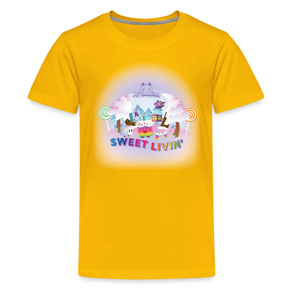 PET SIMULATOR - Sweet Livin' T-Shirt (Youth) - Image 13