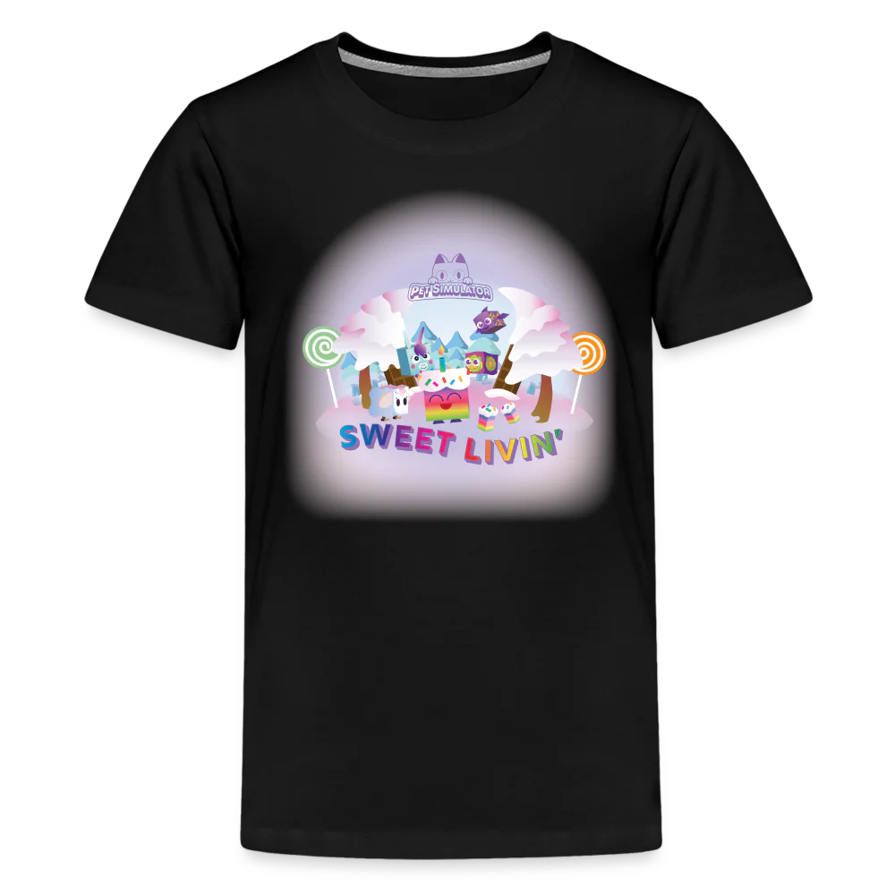 PET SIMULATOR - Sweet Livin' T-Shirt (Youth) - Image 2