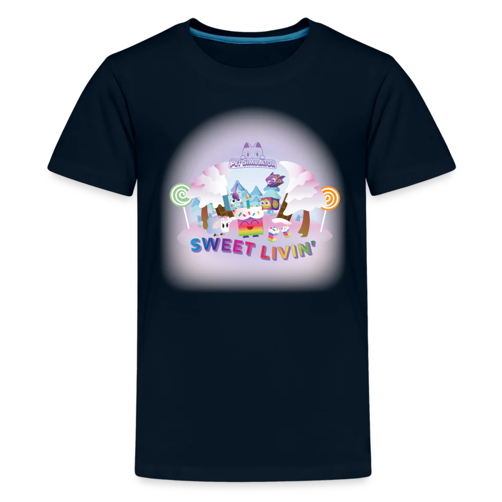 PET SIMULATOR - Sweet Livin' T-Shirt (Youth) - Image 5