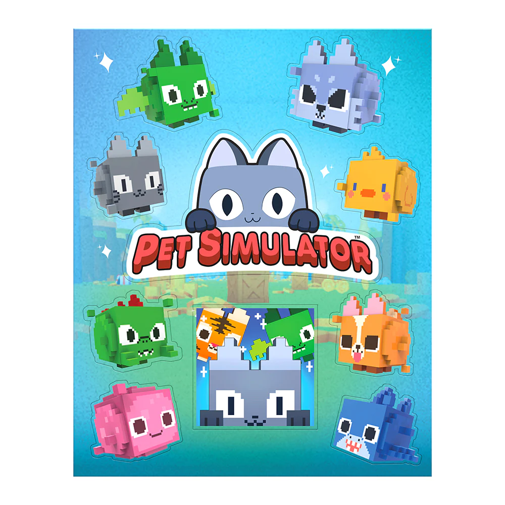 PET SIMULATOR - Pixel Chest Ultimate Bundle (12" Chest w/ 11 Items, Series 2) [Includes DLC] - Image 8