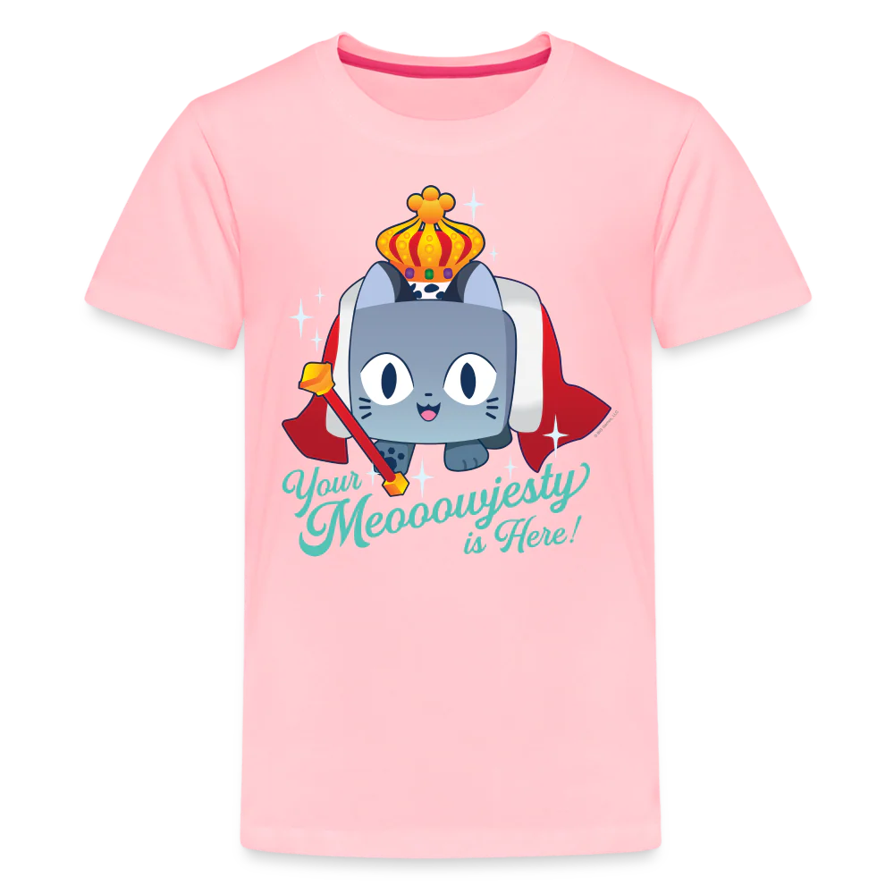 PET SIMULATOR - Your Meowjesty T-Shirt (Youth) - Image 3