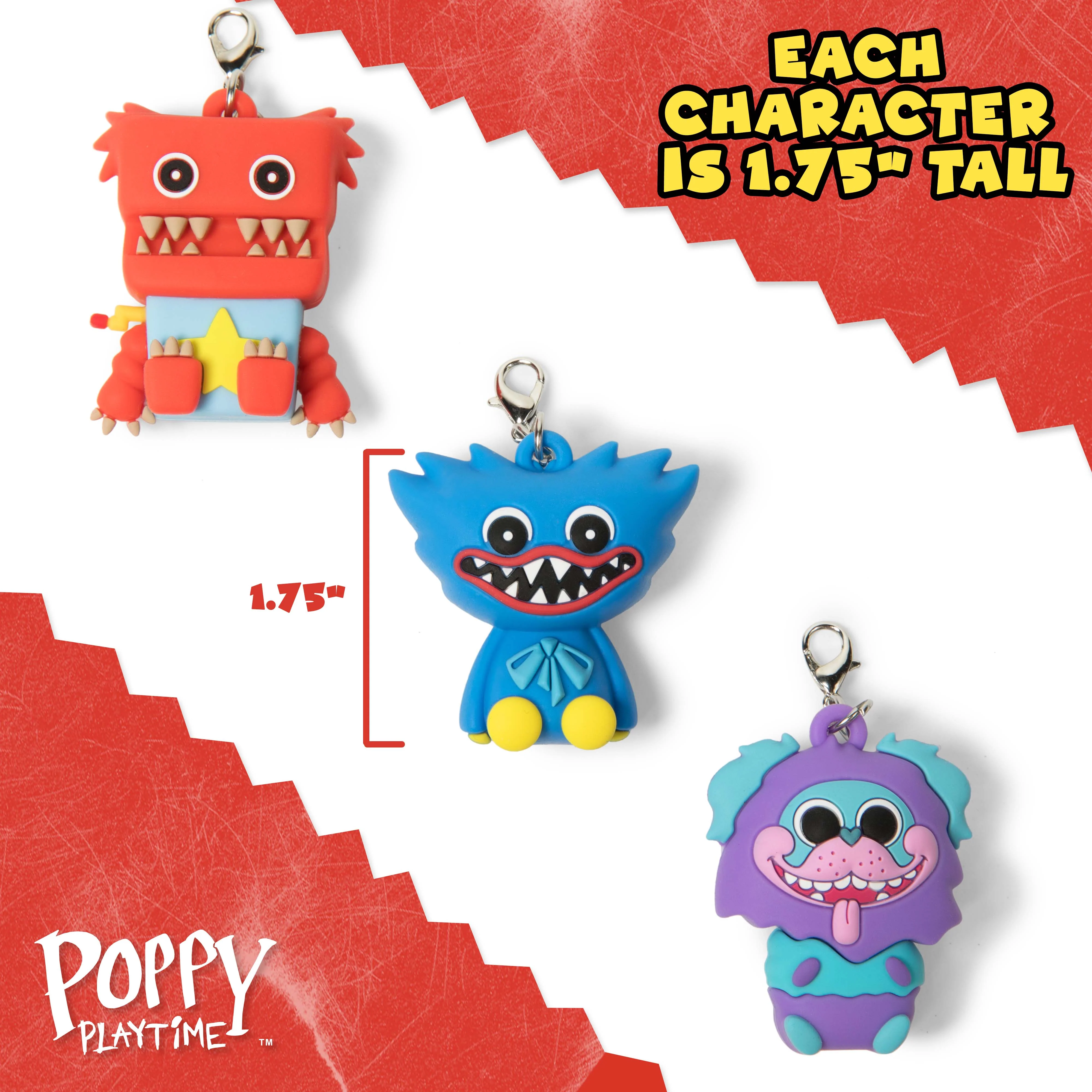 POPPY PLAYTIME - 3D Charm Silicone Keychain w/ Wristband (1.75" Characters) - Image 5