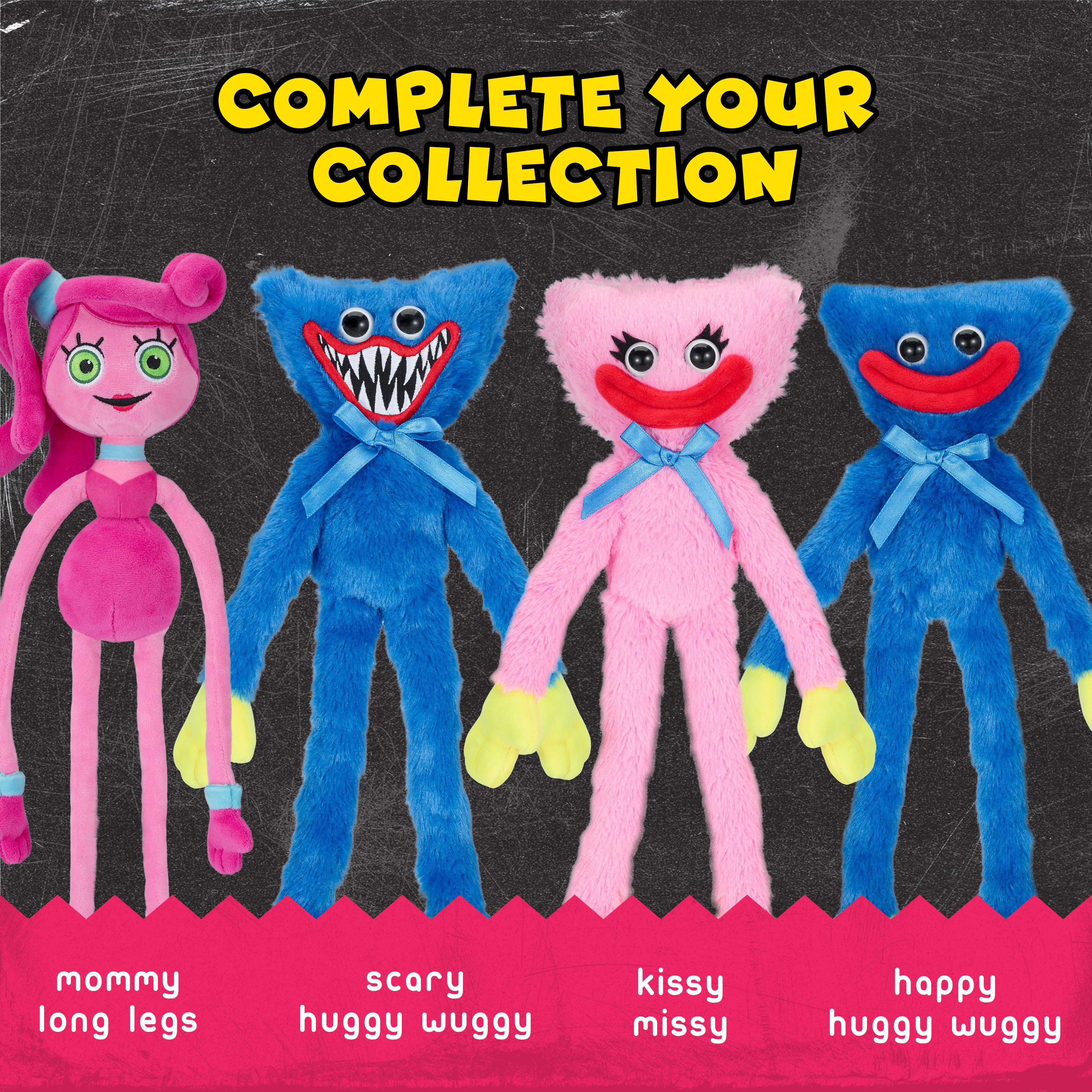 POPPY PLAYTIME - Scary Huggy Wuggy Plush (14" Medium Plush, Series 1) [OFFICIALLY LICENSED] - Image 5