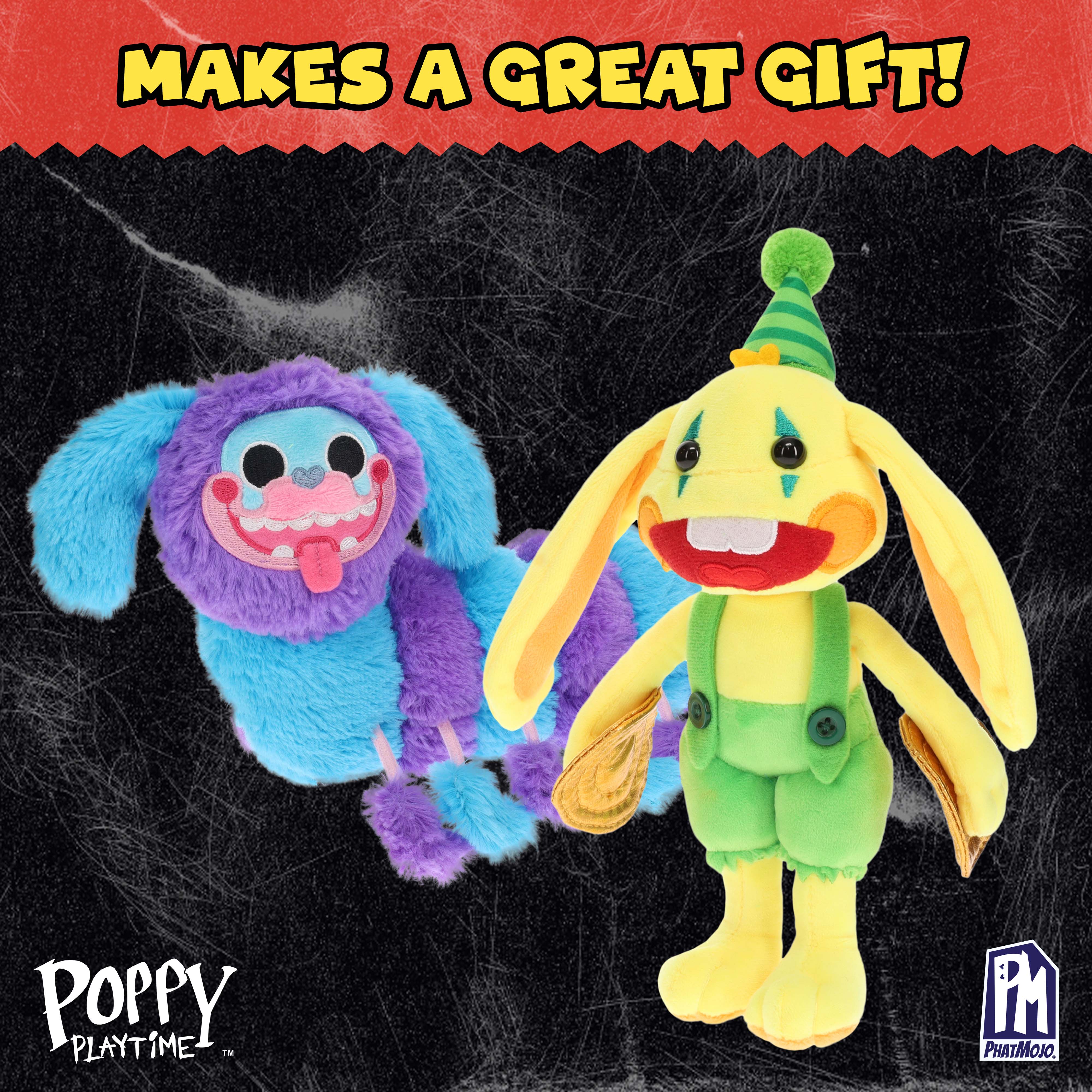 POPPY PLAYTIME - Bunzo Bunny & PJ Pug-a-Pillar Collectible Plush 2-Pack (Series 2) - Image 5