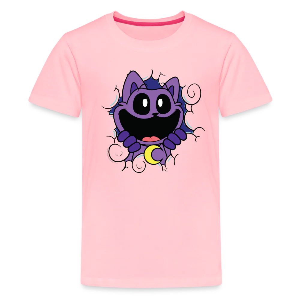 POPPY PLAYTIME - CatNap Face T-Shirt (Youth) - Image 3
