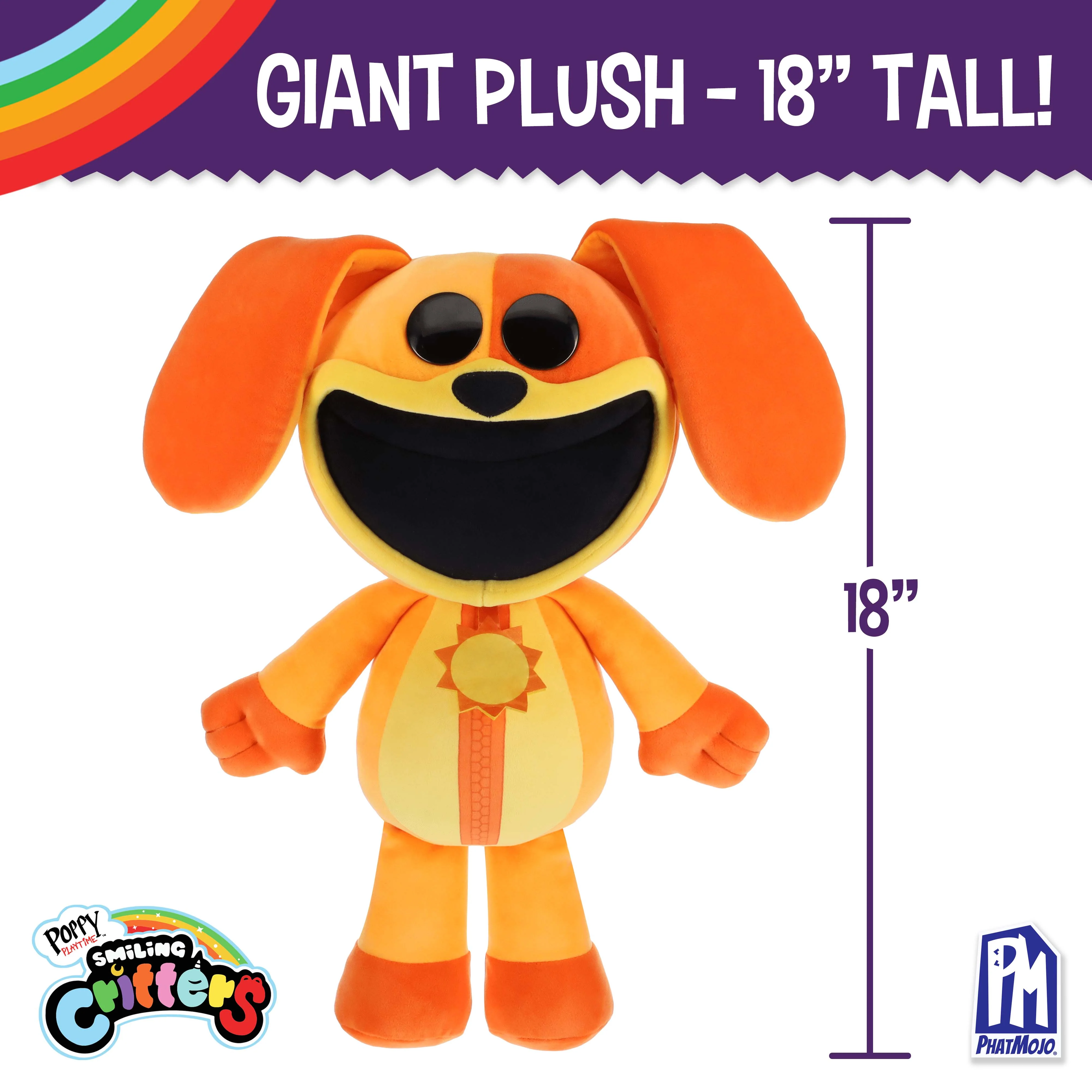POPPY PLAYTIME - DogDay Smiling Critters Giant Plush (18" Tall) - Image 3
