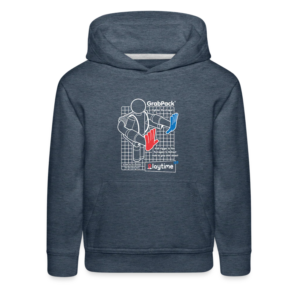 POPPY PLAYTIME - GrabPack Schematic Hoodie (Youth)