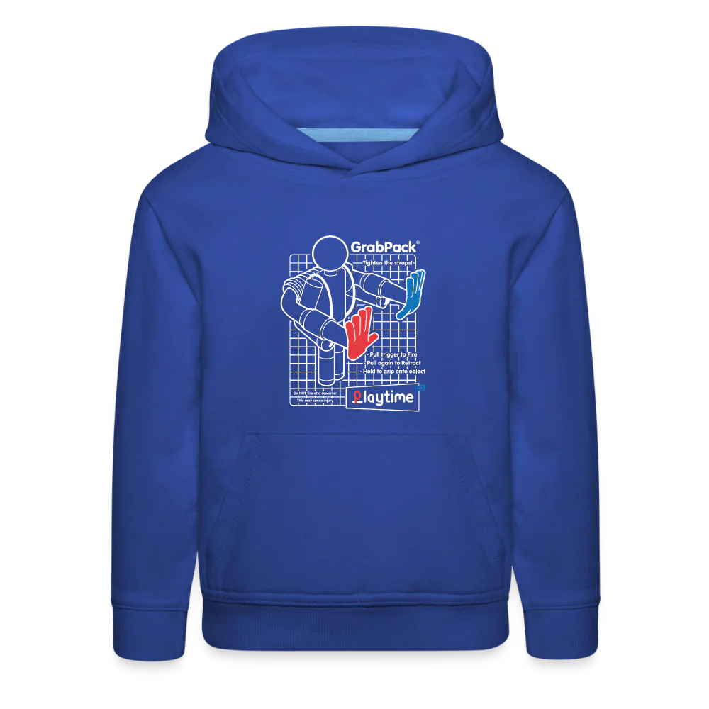 POPPY PLAYTIME - GrabPack Schematic Hoodie (Youth) - Image 4