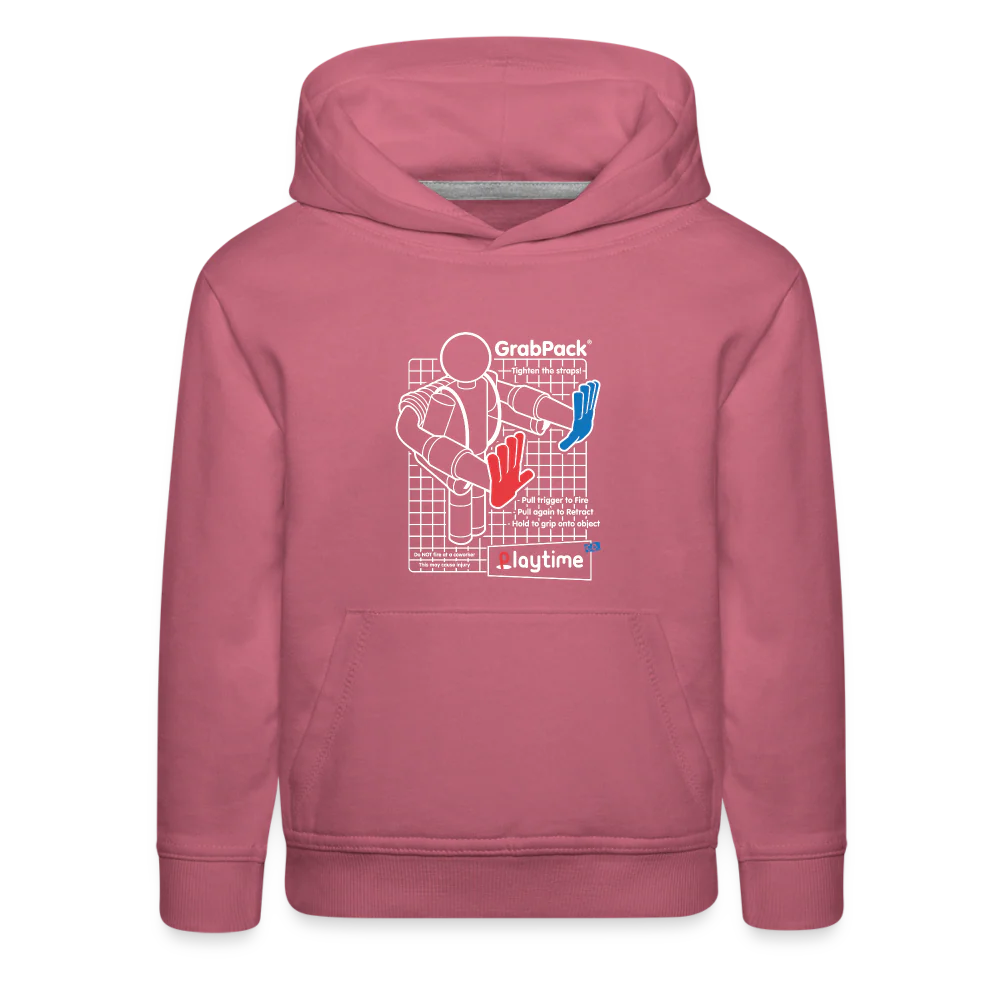 POPPY PLAYTIME - GrabPack Schematic Hoodie (Youth) - Image 5