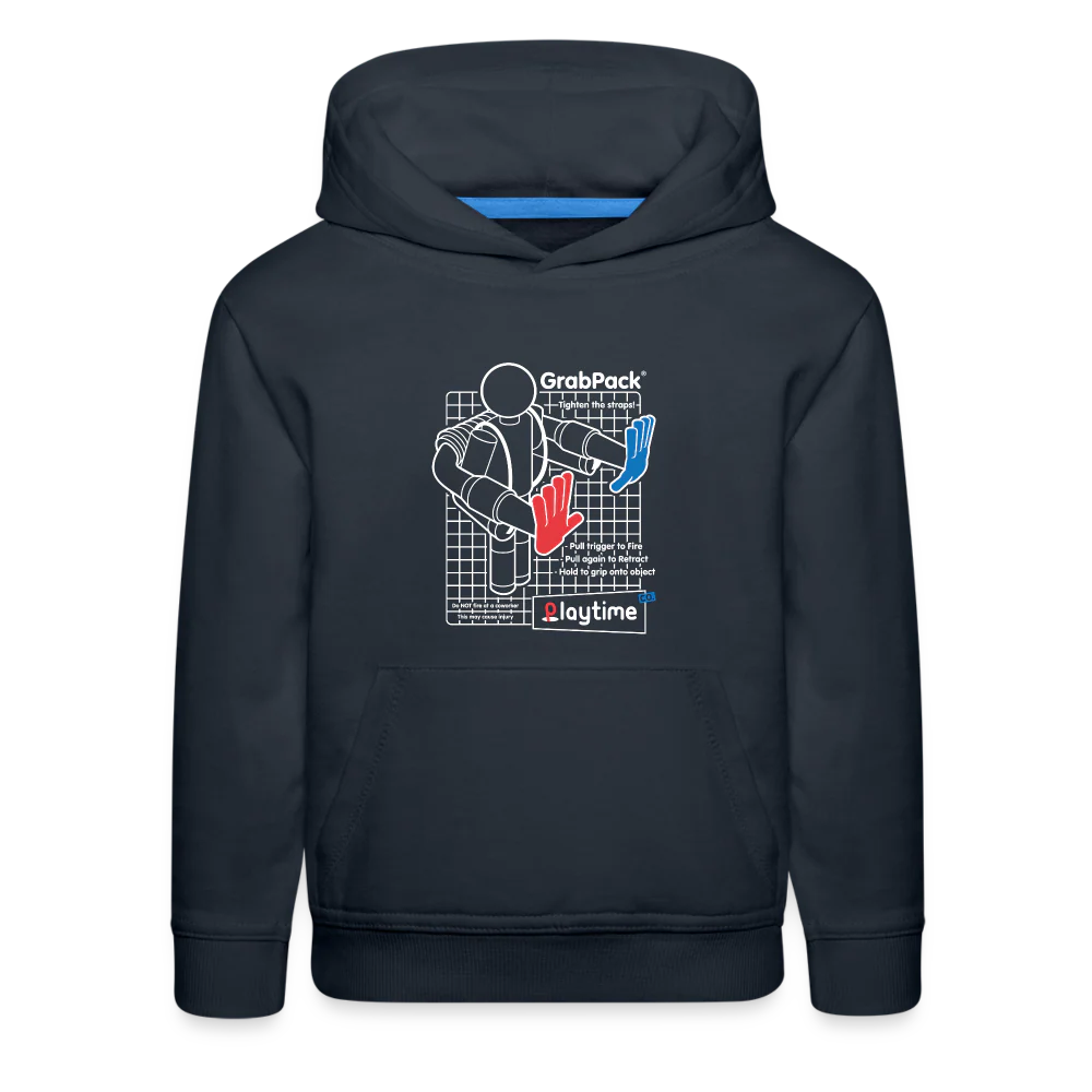 POPPY PLAYTIME - GrabPack Schematic Hoodie (Youth) - Image 6
