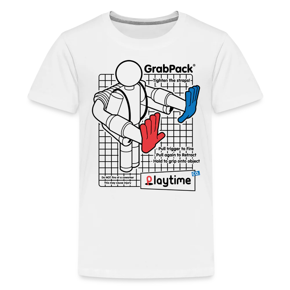 POPPY PLAYTIME - GrabPack Schematic T-Shirt (Youth)