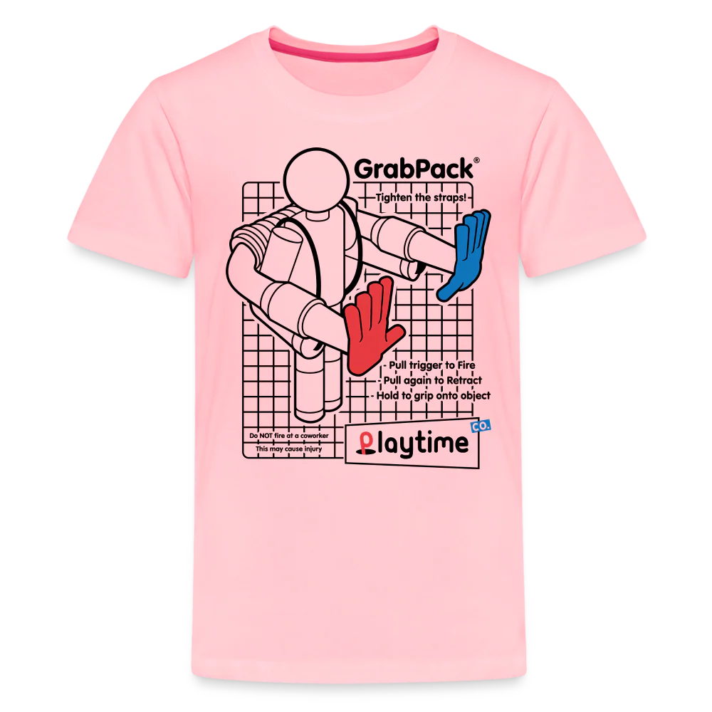 POPPY PLAYTIME - GrabPack Schematic T-Shirt (Youth) - Image 4