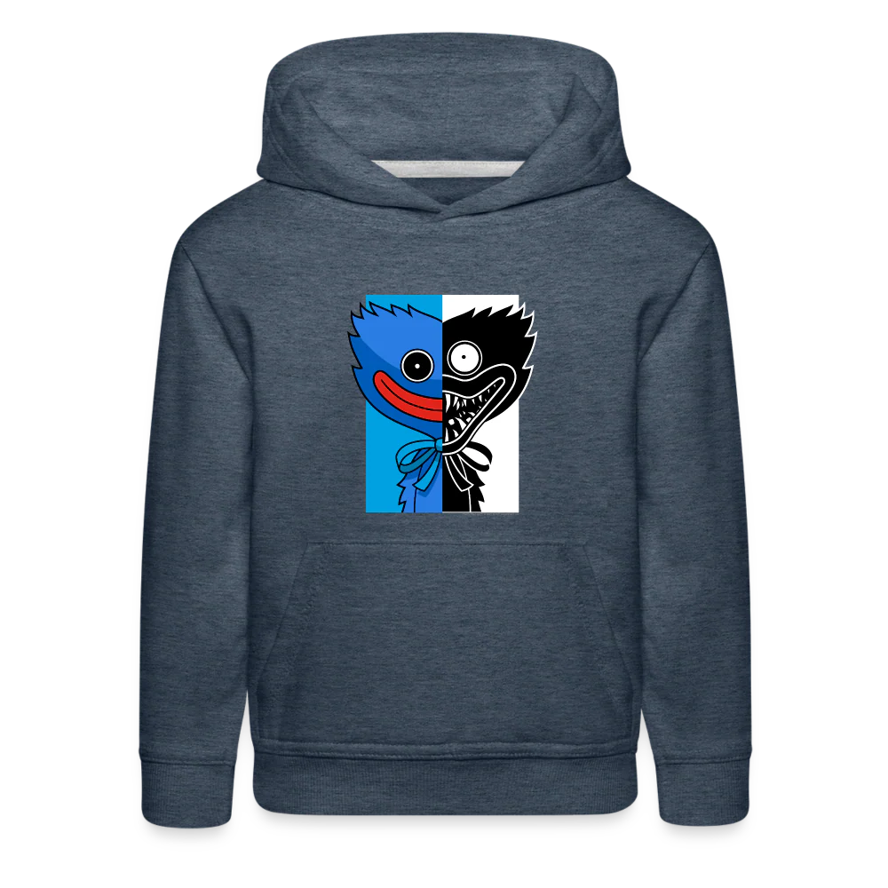 POPPY PLAYTIME - Huggy Wuggy Duality Hoodie (Youth) - Image 4