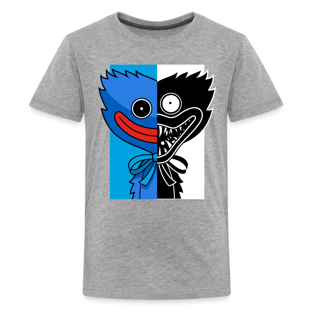 POPPY PLAYTIME - Huggy Wuggy Duality T-Shirt (Youth) - Image 4
