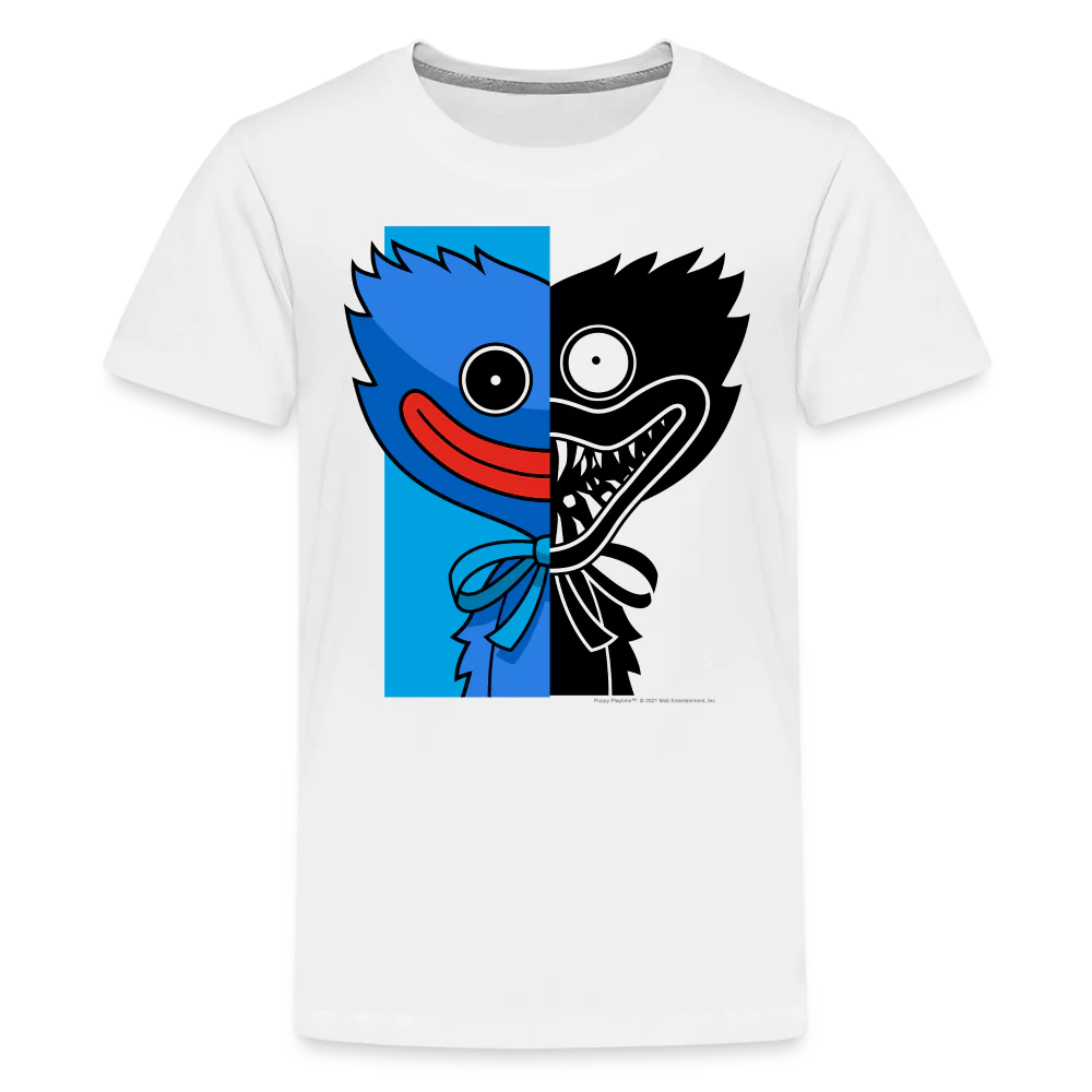 POPPY PLAYTIME - Huggy Wuggy Duality T-Shirt (Youth) - Image 7
