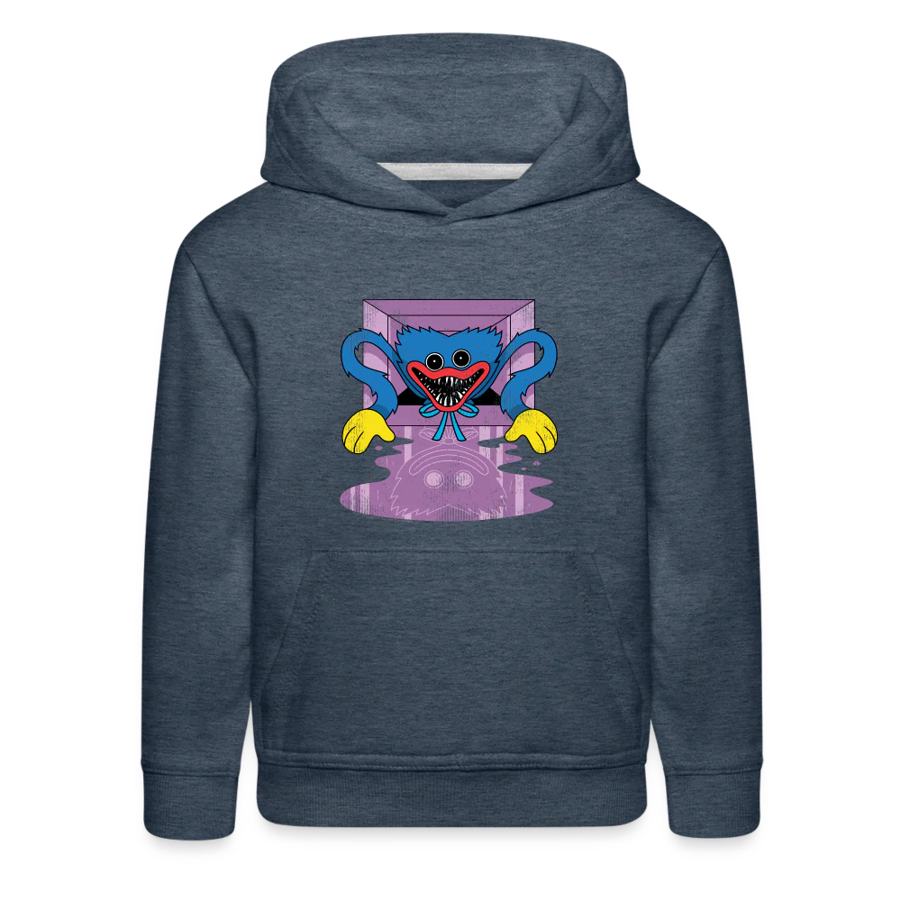 POPPY PLAYTIME - Huggy Reflection Hoodie (Youth) - Image 4