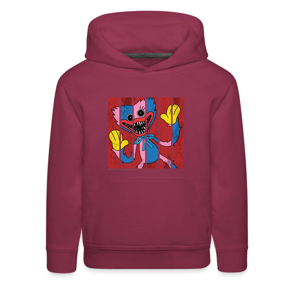 POPPY PLAYTIME - Huggy & Kissy Split Hoodie (Youth) - Image 2