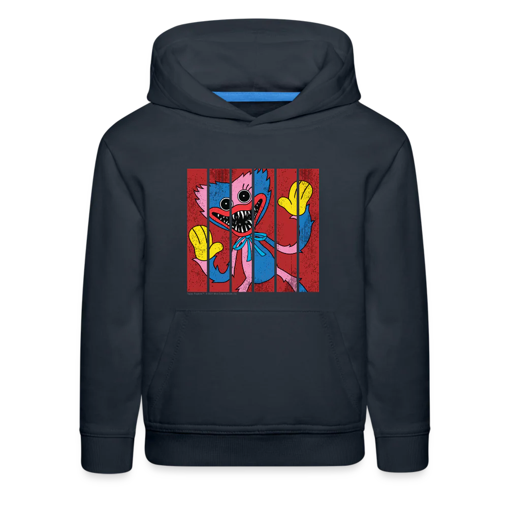 POPPY PLAYTIME - Huggy & Kissy Split Hoodie (Youth) - Image 8