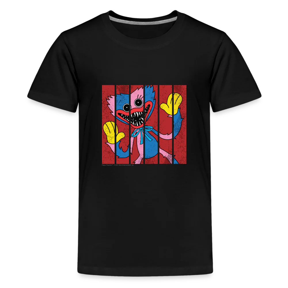 POPPY PLAYTIME - Huggy & Kissy Split T-Shirt (Youth)