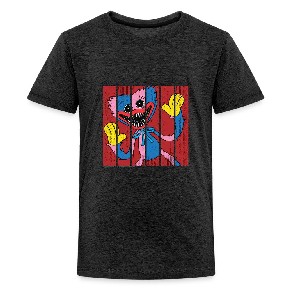 POPPY PLAYTIME - Huggy & Kissy Split T-Shirt (Youth) - Image 6