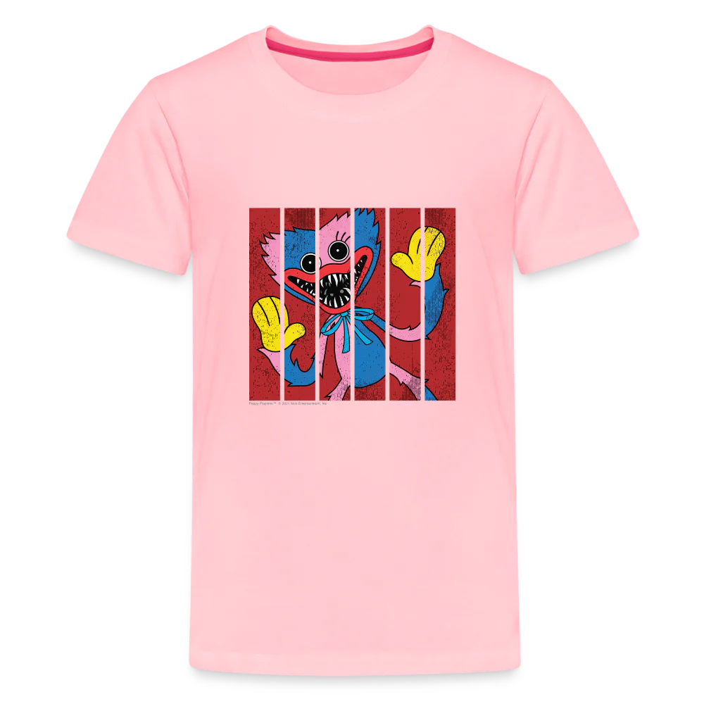 POPPY PLAYTIME - Huggy & Kissy Split T-Shirt (Youth) - Image 7