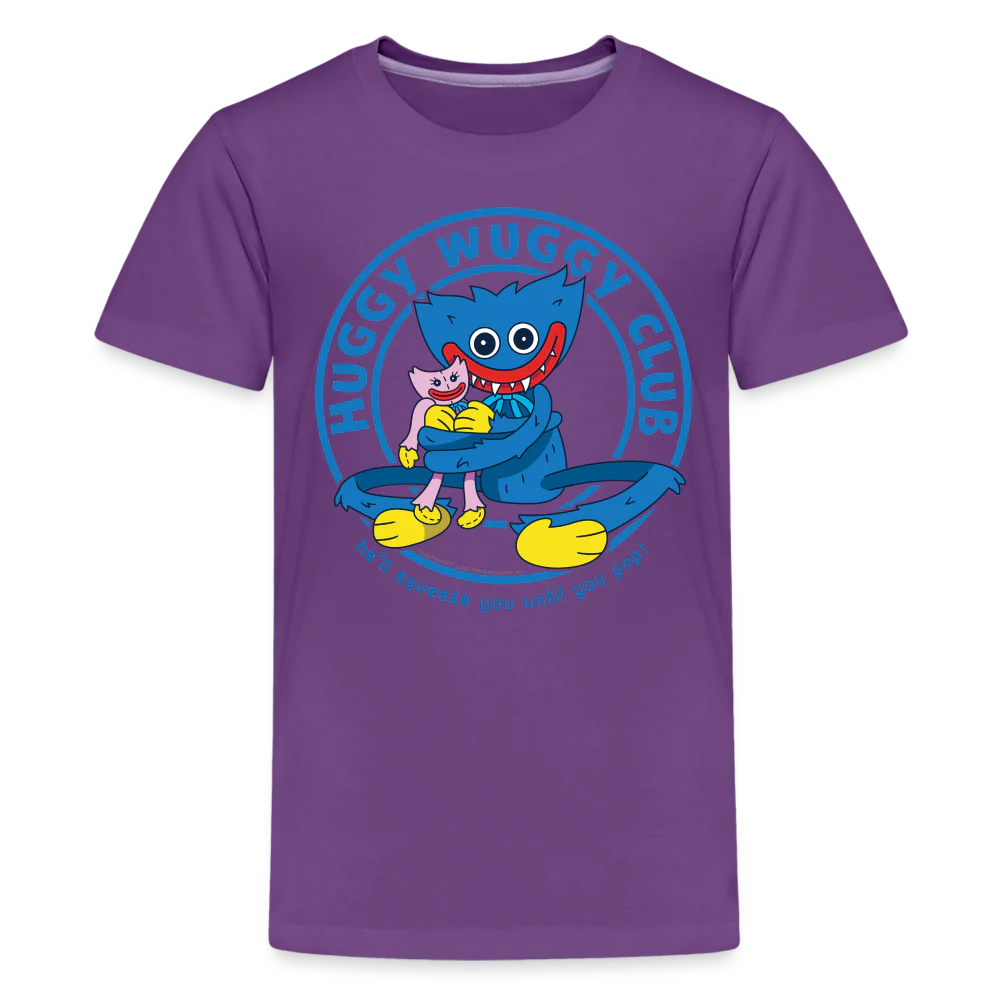 POPPY PLAYTIME - Huggy Wuggy Club T-Shirt (Youth) - Image 3