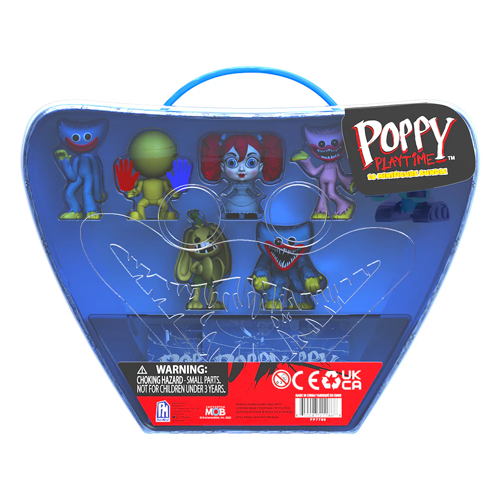 POPPY PLAYTIME - Huggy Wuggy Collector Case Set (10 Minifigures w/ EXCLUSIVES, Series 1) - Image 3