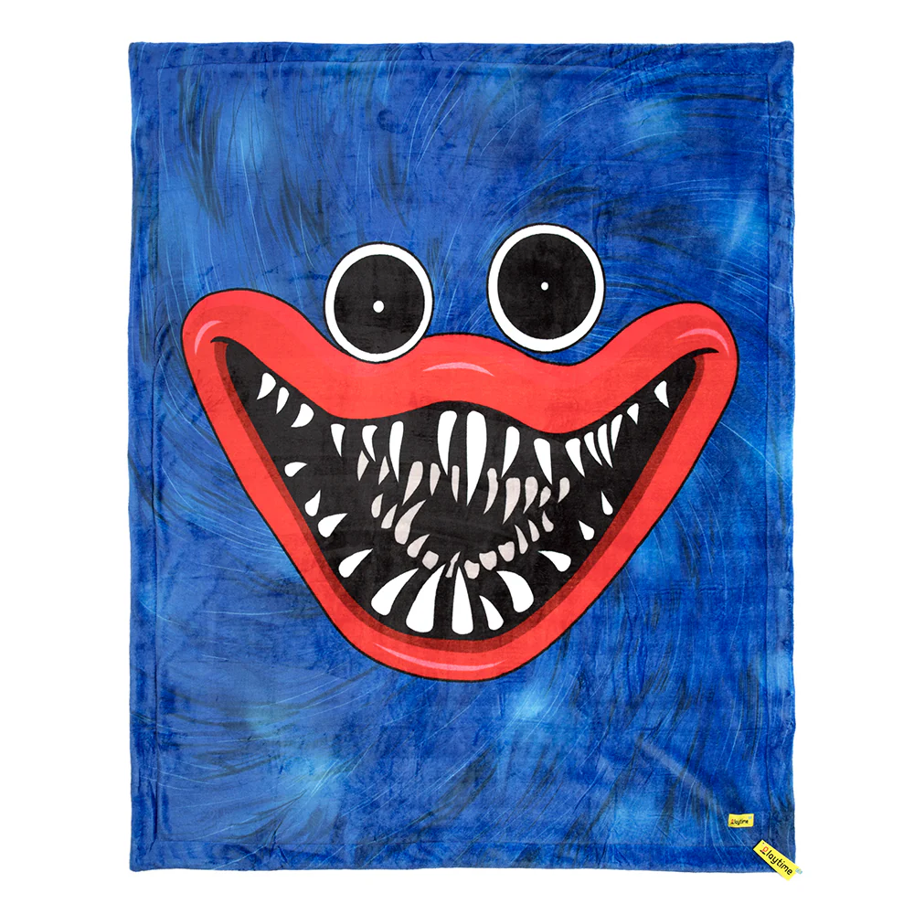 POPPY PLAYTIME - Huggy Wuggy Double-Sided Fleece Blanket (50 x 60", Series 1) - Image 3