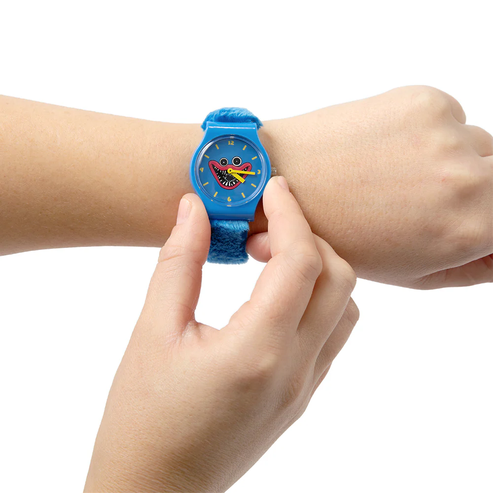 POPPY PLAYTIME - Huggy Wuggy Wrist Watch (Adjustable Watch w/ Fuzzy Fur Straps) - Image 3