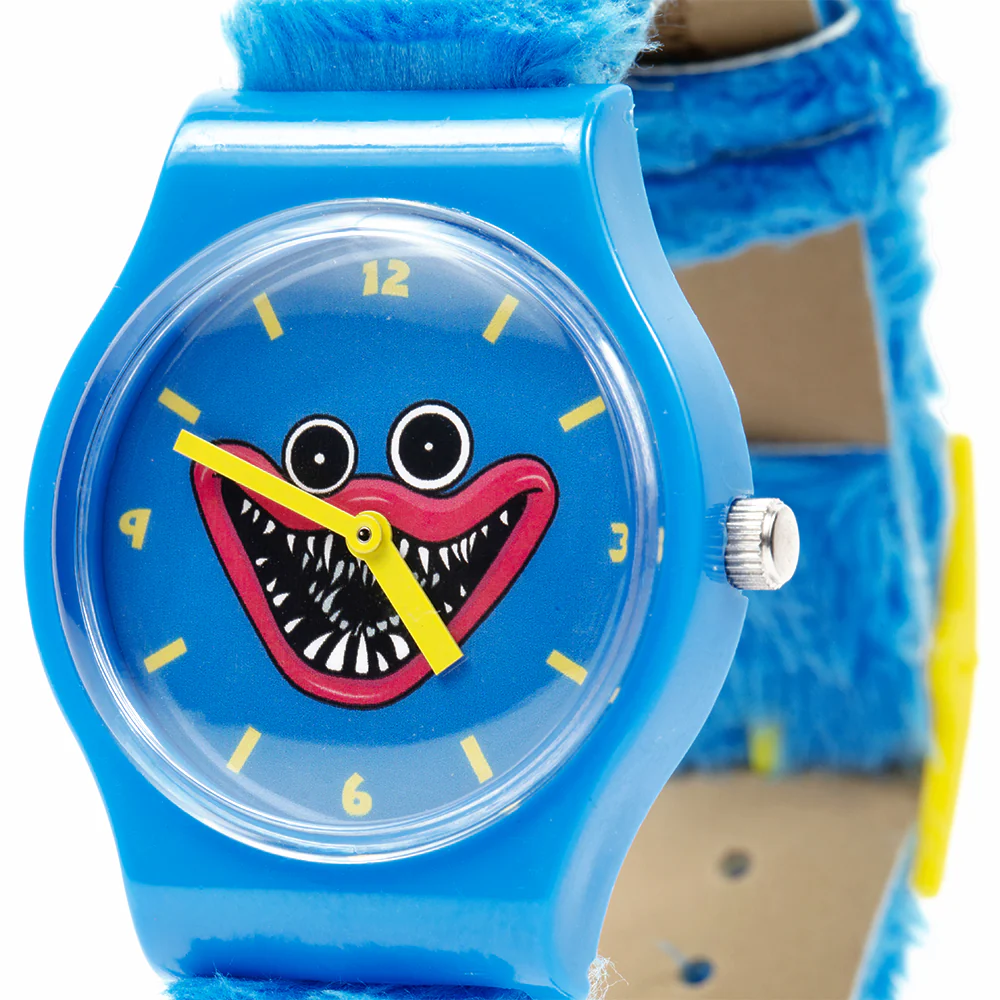 POPPY PLAYTIME - Huggy Wuggy Wrist Watch (Adjustable Watch w/ Fuzzy Fur Straps) - Image 4