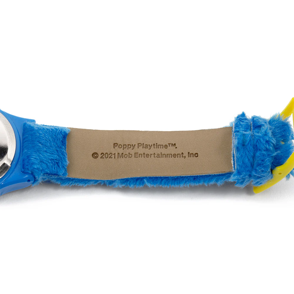 POPPY PLAYTIME - Huggy Wuggy Wrist Watch (Adjustable Watch w/ Fuzzy Fur Straps) - Image 6
