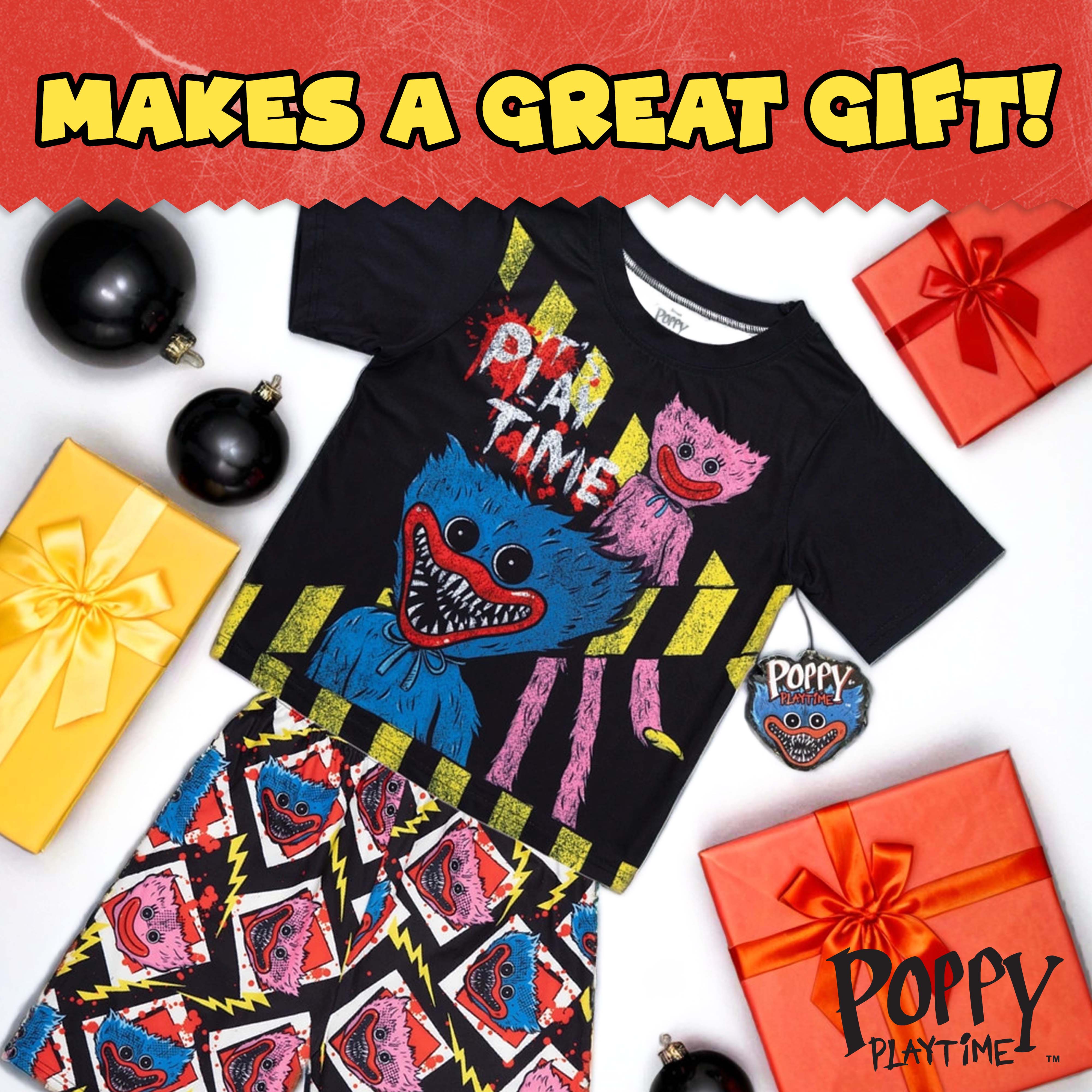 POPPY PLAYTIME - It's Playtime Short-Sleeve Pajamas Set (Kids Unisex) - Image 3